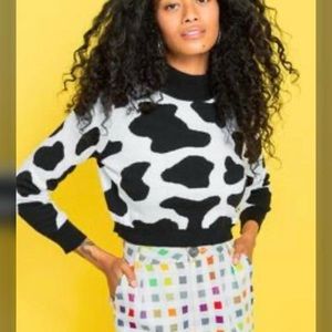 Fashion Brand Company cow sweater